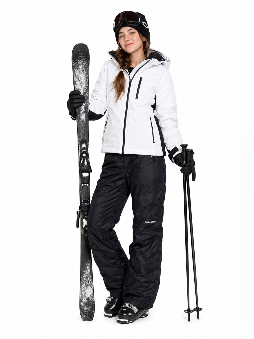 Outdoor Gear Youth Snow Pants Black Unisex Style 6815R Size XL